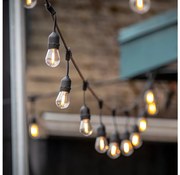 Zewnętrzny łańcuch dekoracyjny LED BAJA ST64 20xE27/1W/230V 10,9m IP44 ciepła biel