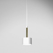 Lampa wisząca ARENA WHITE/GOLD 1xGX53, pojedyncza, biała