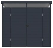 Schowek ogrodowy z antracytowej żywicy 4,57 m² z podłogą - MINARO