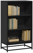 Czarny regał na książki B8-K17
