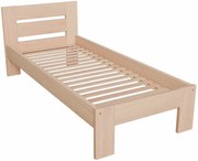 Pojedyncze łóżko w kolorze naturalnym 90x200 E3-N39