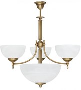 Żyrandol mosiężny V-S4A