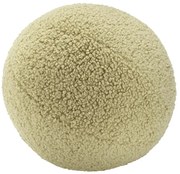 Zielona poduszka na sofę dziecięcą z materiału bouclé Ball – Wigiwama