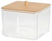 Organizer kosmetyczny Bamboo Eleganza, 9,5 x 9,5 x 8,5 cm