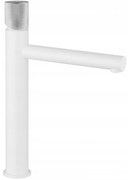 Mexen Elba One bateria umywalkowa wysoka, biała/chrom - 74111-22