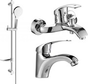 Mexen Fabia DF05 zestaw wannowy, chrom - 746503DF05-00