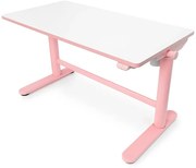 Różowe podnoszone biurko dziecięce elektryczne Z7-P30
