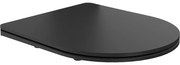 Mexen deska wolnoopadająca slim, duroplast, czarna mat - 39100185