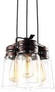 Regulowana lampa wisząca industrialna - 3X A781 K7-F47