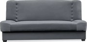 Sofa z Funkcją Spania PIANO Rozkładana Wersalka Dwuosobowa Szara Nowoczesna do Salonu