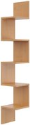 Narożna półka ścienna w kolorze olchy B3-F42