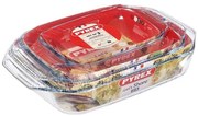 Zestaw 3 szt. naczyń żaroodpornych PYREX 1,4/3/4 l