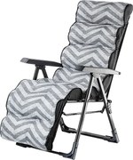 KADAX Fotel ogrodowy Gijon Plus, zygzak