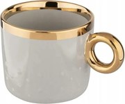 Altom Kubek porcelanowy Palazzo dots 350 ml, szałwiowy