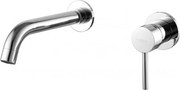 Mexen Alma bateria umywalkowa podtynkowa, chrom - 75015-00