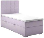 Pojedyncze łóżko boxspring 80x200 32 kolory S9-B69