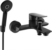 Mexen Alexa R40 bateria wannowa z zestawem prysznicowym, czarna - 7123R40-70