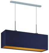 Regulowana lampa wisząca nad stół na srebrnym stelażu - F6-Z98