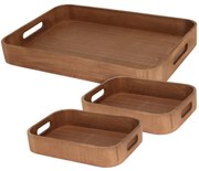 Tace do serwowania w różnych rozmiarach, 3 szt.