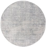 Dywan nowoczesny Stella srebrny koło 120 cm x 120 cm