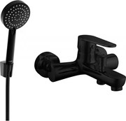 Mexen Kama R75 bateria wannowa z zestawem prysznicowym, czarna - 7253R75-70