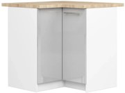 Szara narożna szafka kuchenna E3-A37