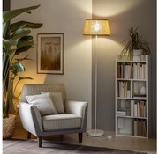Brilagi - Lampa stojąca LED CERIA 1xE27/40W/230V śr. 35 cm beżowa/biała