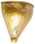 Orientalna lampa ścienna złota - Zayn