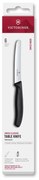 Victorinox - Zestaw noży kuchennych do warzyw SWISS CLASSIC 11 cm, 6 szt., czarny