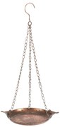 Wisząca metalowa poidło Romance,  26 x 20 x 5 cm,kolor miedziany