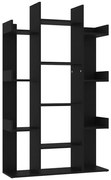 Czarny otwarty regał M4-H01