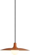 Retro Lampa Wisząca Pomarańczowa do Systemu Szynowego 1-Fazowego - Slimline Panzi