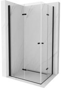 Mexen Lima Duo kabina prysznicowa składana 90 x 80 cm, transparent, czarna - 856-090-080-70-00-02