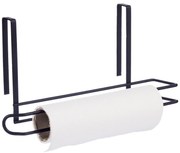 Metalowy uchwyt na ręcznik papierowy, do zawieszenia na drzwiach szafki