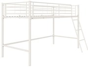 Białe podwyższone łóżko dziecięce 90x200 cm Jodie – Støraa