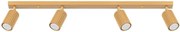 Złota lampa sufitowa w stylu glamour - 4X D303 N6-D84