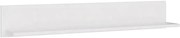 Wisząca biała półka ścienna B2-P37