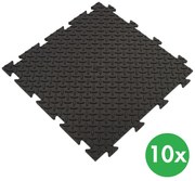 Płytka PCV podstawowa, antypoślizgowa, 510 x 510 mm, 10 szt.