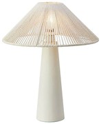 Beżowa lampa stołowa z tekstylnym kloszem (wysokość 50 cm) Favoro – Markslöjd