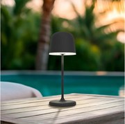 Eglo 901877 - Ładowalna, ściemnialna zewnętrzna lampa stołowa MANNERA-S LED/1,8W/5V IP54 czarna