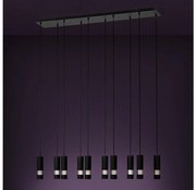 Eglo 39707 - LED Żyrandol na lince BERNABETA 10xGU10/4,6W/230V czarny