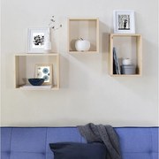 Drewniany stojak 37x43,5x21,5 cm naturalny