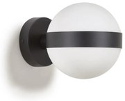 Czarny kinkiet ø 15 cm Anasol – Kave Home