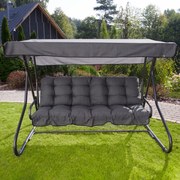 Poduszki z daszkiem na huśtawkę 170 cm Parma / Milano H024-07PB PATIO