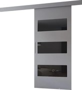 MINIO go for it, Drzwi przesuwne wewnętrzne CLEAN E 76 cm  w kolorze szarym