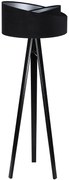 Lampa stojąca GEMSTONE czarna/srebrna BPS KONCEPT