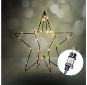 Aigostar-LED Zewnętrzna dekoracja świąteczna LED/3,6W/230V gwiazda 30 cm IP44 ciepła biała