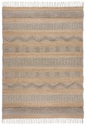 Jasnoszaro-naturalny dywan 120x170 cm Medina – Flair Rugs