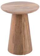 Stolik kawowy drewniany FORCE, Ø 30 cm