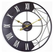 Zegar ścienny 1xAA, pr. 60 cm, czarny